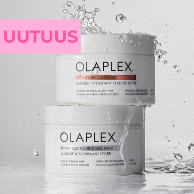 Olaplexin hiusnaamiot kosteuttavat ja vahvistavat kaikentyyppiset hiukset