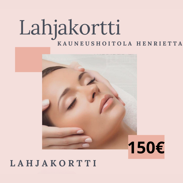 SALONKI HENRIETTA LAHJAKORTTI 150&euro;