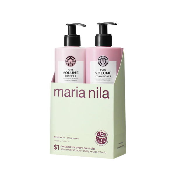 MN | Pure Volume Shampoo & Hoitoaine 500ml+500ml