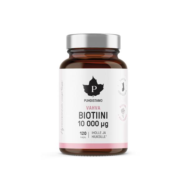 Puhdistamo | Vahva Biotiini - 120 kaps