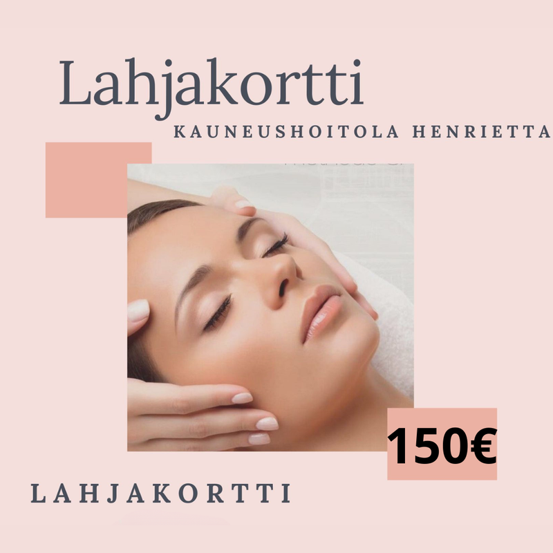 SALONKI HENRIETTA LAHJAKORTTI 150&euro;