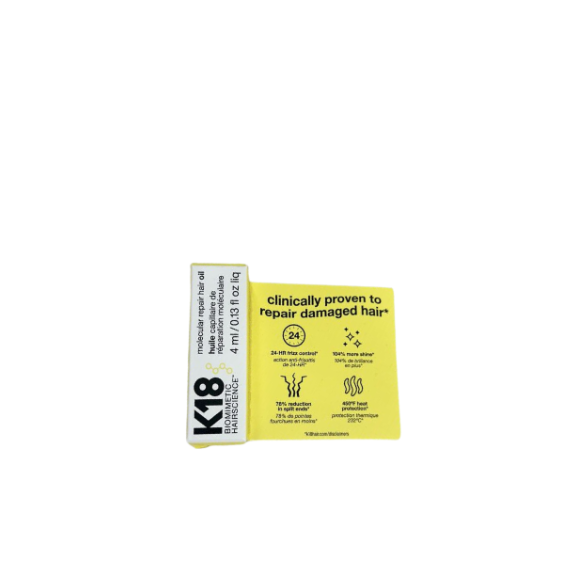 K18 Hair |  Molecular Repair Hair Oil 4ml TRAVEL