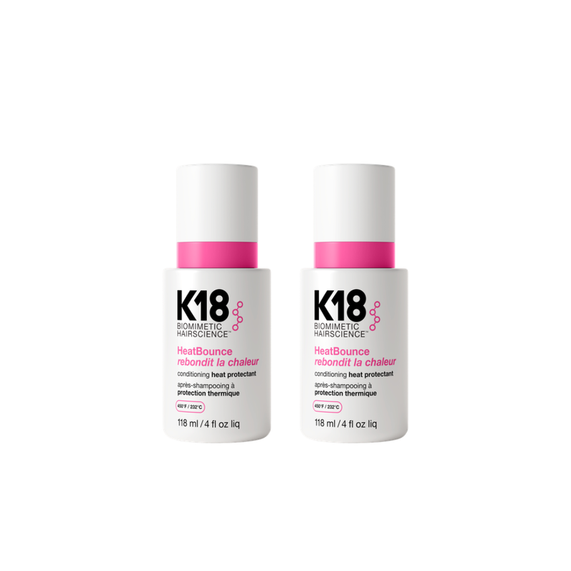 K18 Hair | HeatBounce Heat Protectant - l&auml;mp&ouml;suoja 118ml DUO x 2